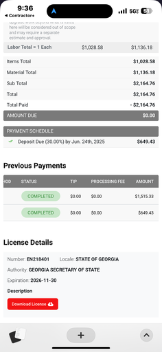 Service Call-Estimate 